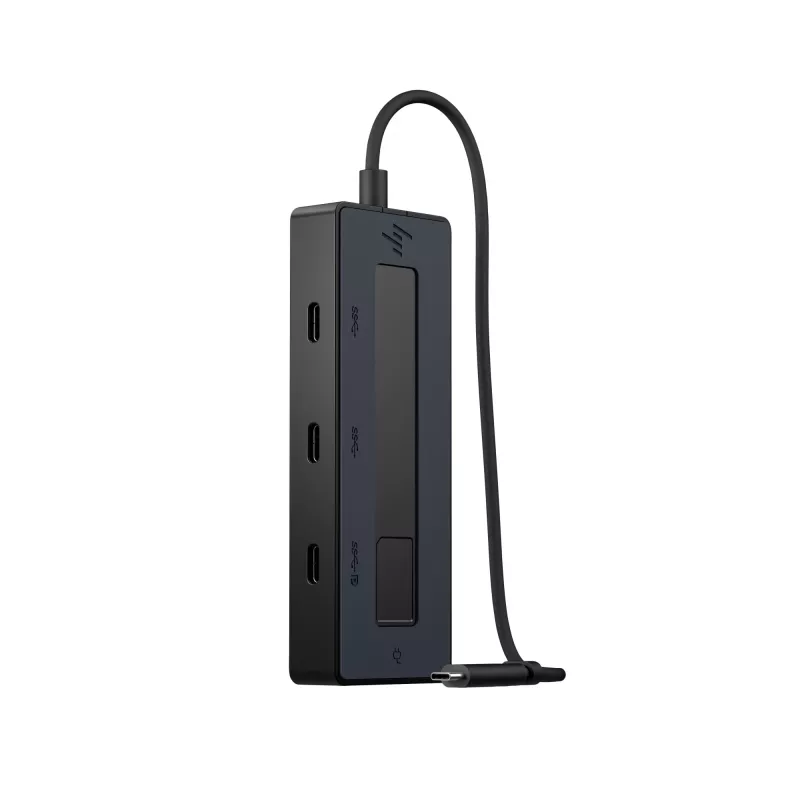 HP 4K USB-C daugiafunkcis šakotuvas, USB Type-C, USB Type-C, 10000 Mbit/s, 3840 x 2160, juoda, 65 W