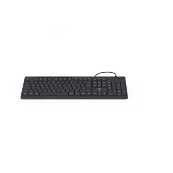 Hama CK-200 klaviatūra Namai/Biurui USB QWERTZ vokiška Juoda