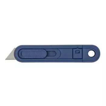 Universalus peilis Wedo 76 9811 mėlynas, nuplėšiamais ašmenimis, plotis 44 mm, ilgis 135 mm, storis 4 mm
