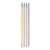Pieštukų rinkinys TEKA BIC Evolution HB, šešiakampiai mediniai pieštukai, pakuotėje 12 vnt., įvairių spalvų