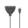 Hama 00205101 HDMI laidas 0,55 m HDMI Type A (Standard) 3 x HDMI Type A (Standard) Juodas