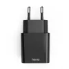 Hama 00201959 mobiliojo įrenginio kroviklis Ausinės, Išorinė baterija, Išmanusis telefonas, Planšetinis kompiuteris Juodas AC Greitas įkrovimas Vidaus