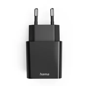 Hama 00201959 mobiliojo įrenginio kroviklis Ausinės, Išorinė baterija, Išmanusis telefonas, Planšetinis kompiuteris Juodas AC Greitas įkrovimas Vidaus
