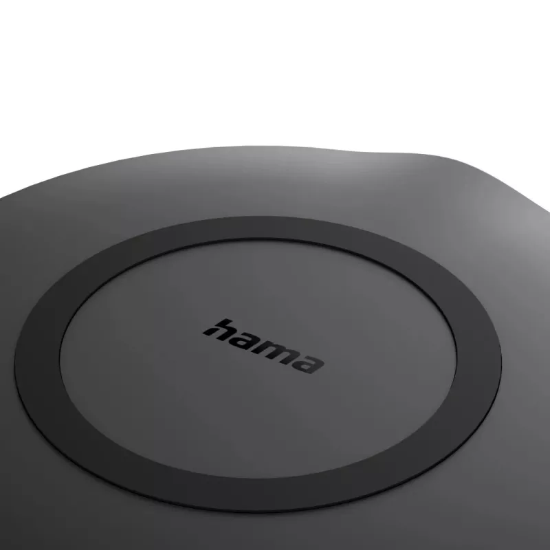 Hama 00201746 mobiliojo įrenginio įkroviklis Išmanusis telefonas Juodas AC Belaidis įkrovimas Greitas įkrovimas Vidaus