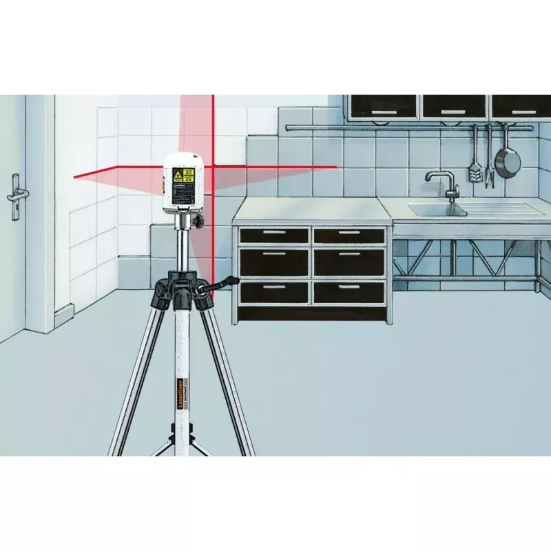 Tripodinis lazerinis nivelyras Laserliner VarioStand