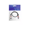 Garso kabelis Omnitronic 30220401 0,5 m XLR 3 kontaktų juodas
