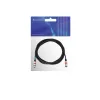 Garso kabelis XLR 3 kontaktų Omnitronic 3022052R 7,5 m Juodas