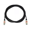 Garso kabelis XLR 3 kontaktų Omnitronic 3022052R 7,5 m Juodas