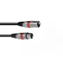 Garso kabelis XLR 3 kontaktų Omnitronic 3022052R 7,5 m Juodas