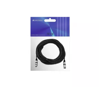 Audio laidas Omnitronic 3022058N 20 m XLR (3 kontaktų) juodas