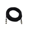 Audio laidas Omnitronic 30220590 25 m XLR 3 kontaktų juodas