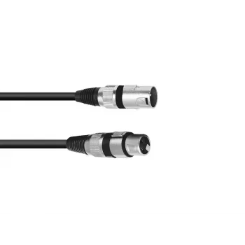 Audio laidas Omnitronic 30220590 25 m XLR 3 kontaktų juodas