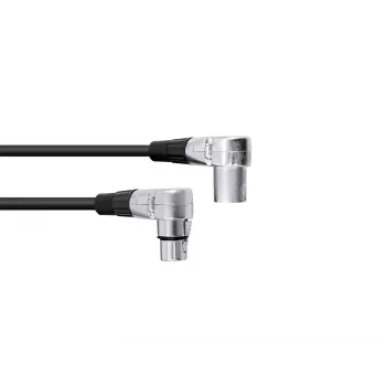 Garso kabelis Omnitronic 30220630 1,5 m XLR 3 kontaktų juodas