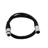 Garso laidas Omnitronic 30220761 0,5 m XLR 5 kontaktų juodas