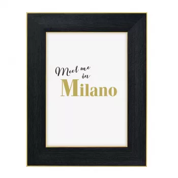 Hama Milano Single picture frame Juoda