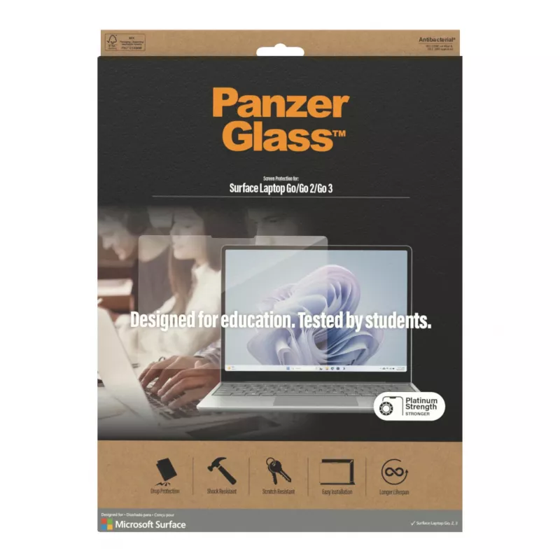 PanzerGlass ® ekrano apsauga Microsoft Surface Laptop Go3 | Go 2 | Go