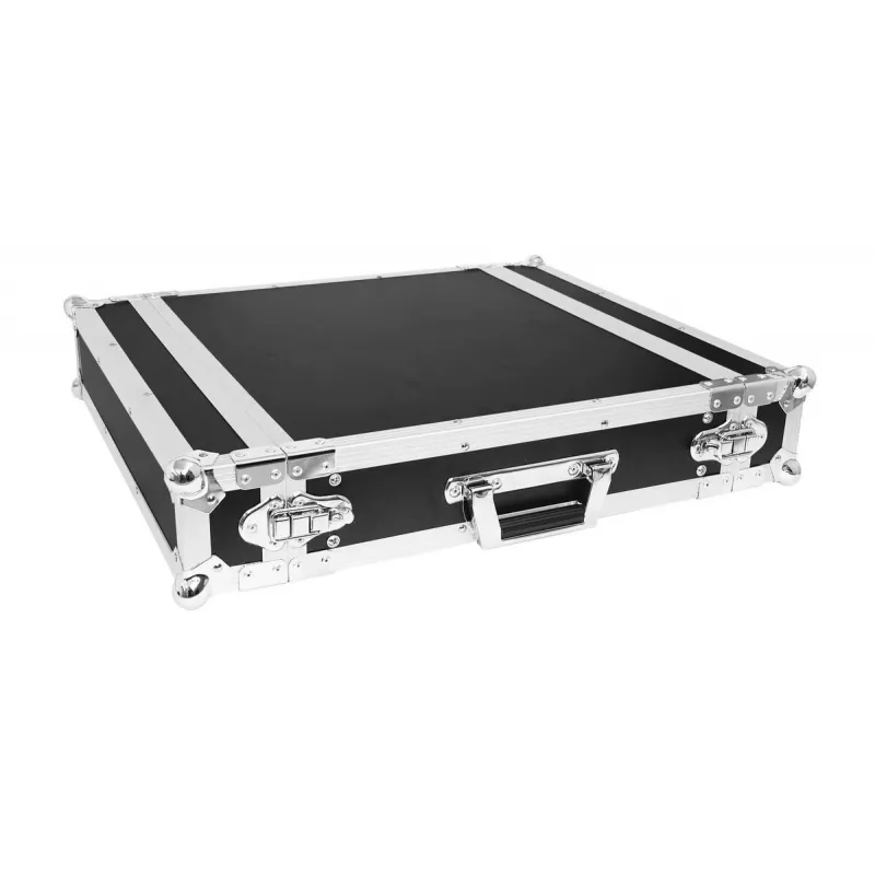 Skrydžių dėklas Roadinger 30109782 fanera juoda sidabrinė 6,8 kg