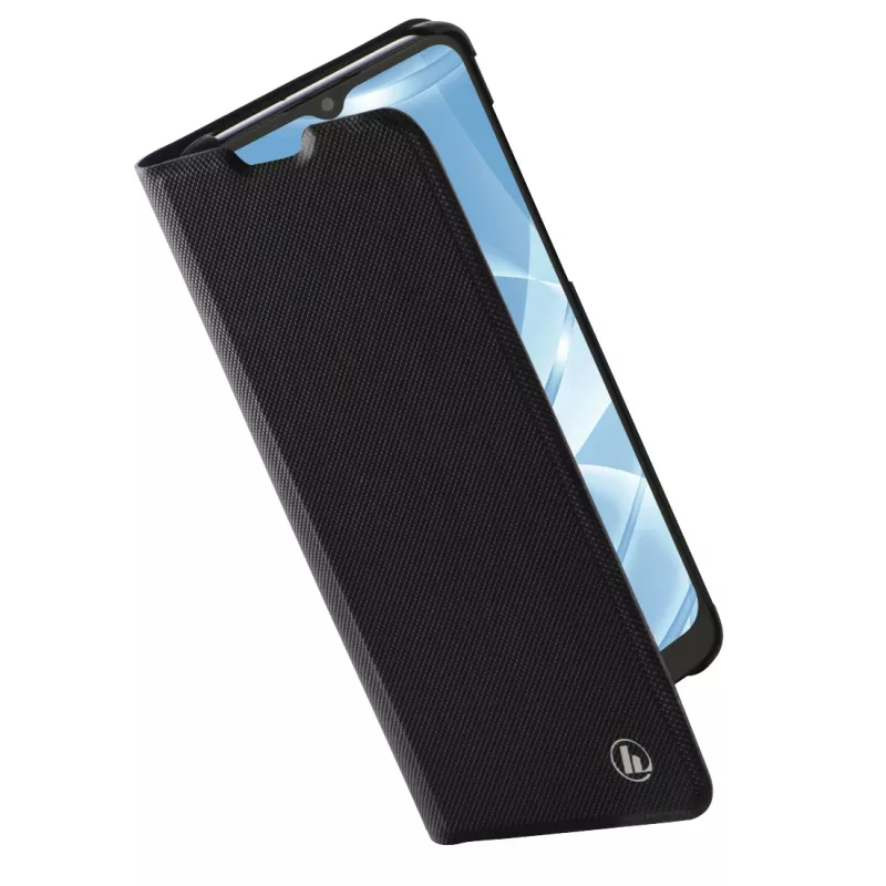 Hama plonas Pro mobiliojo telefono dėklas 16,5 cm (6,5 colio) knygelinis Juodas