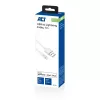ACT USB 2.0 įkrovimo/duomenų laidas A kištukas - Lightning kištukas 1 metras, MFi sertifikuotas