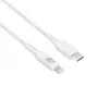 ACT USB 2.0 įkrovimo/duomenų kabelis USB-C kištukas - Lightning kištukas 1 metras, MFI sertifikuotas