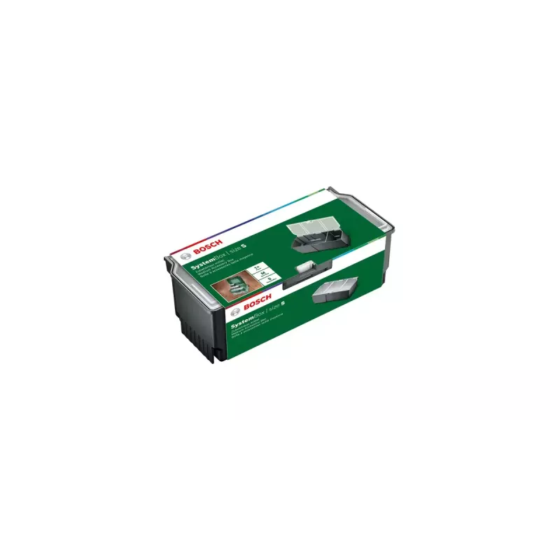 Laikymo dėžė Bosch Systembox stačiakampė polipropileno 600×400×280 mm, juoda/pilka