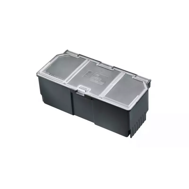 Laikymo dėžė Bosch Systembox stačiakampė polipropileno 600×400×280 mm, juoda/pilka