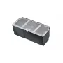 Laikymo dėžė Bosch Systembox stačiakampė polipropileno 600×400×280 mm, juoda/pilka