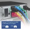ACT Powercord C14 - C15 žalias 2 m laidas H05RN-F 250V 10A