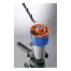 Šlifavimo priedas kwb Drill Grinding Attachment Metal Blue Pilka Red 192 mm