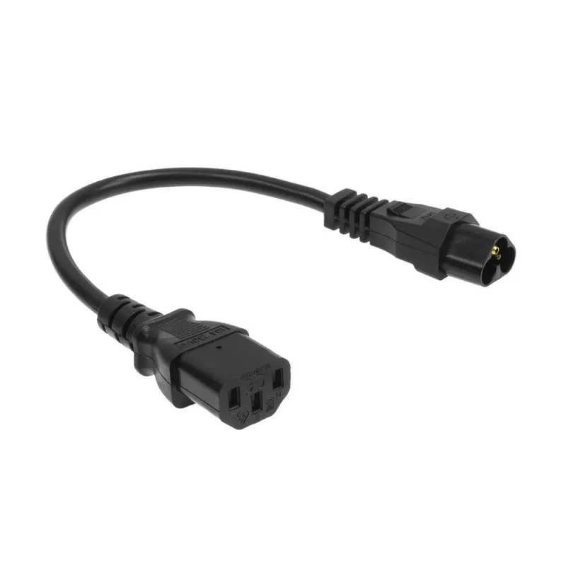 ACT maitinimo laidas C6 - C13 juodas 0,2 m 250 V 2,5 A