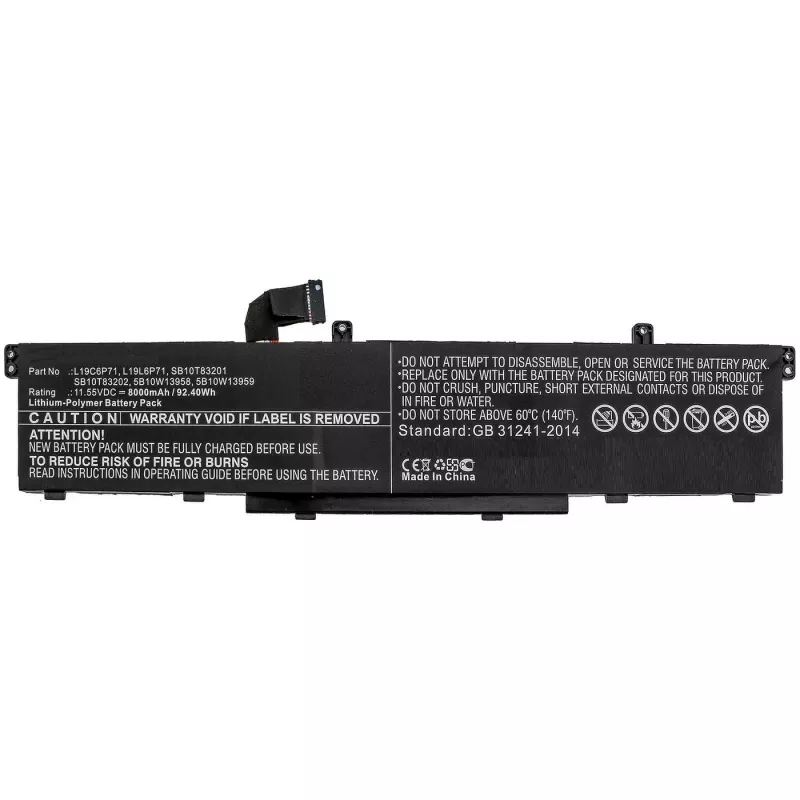 CoreParts MBXLE-BA0302 nešiojamojo kompiuterio atsarginė dalis Baterija