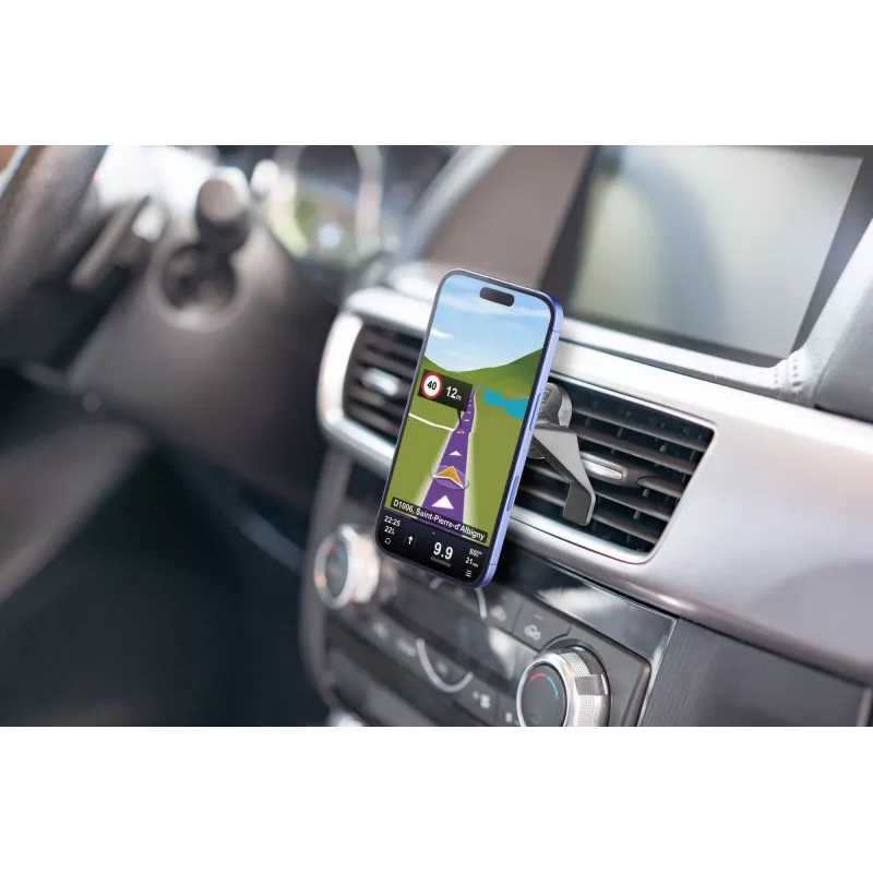 Cellularline Touch Mag Air Vents automobilinis magnetinis laikiklis išmaniesiems telefonams, skirtas MagSafe sistemai