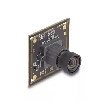 Internetinė kamera DeLOCK 12072 2,1 MP 1920 x 1080 USB 2.0 juoda