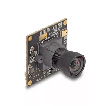 DeLOCK Internetinė kamera 12074 2,1 MP 1920 x 1080 USB 2.0 Juoda