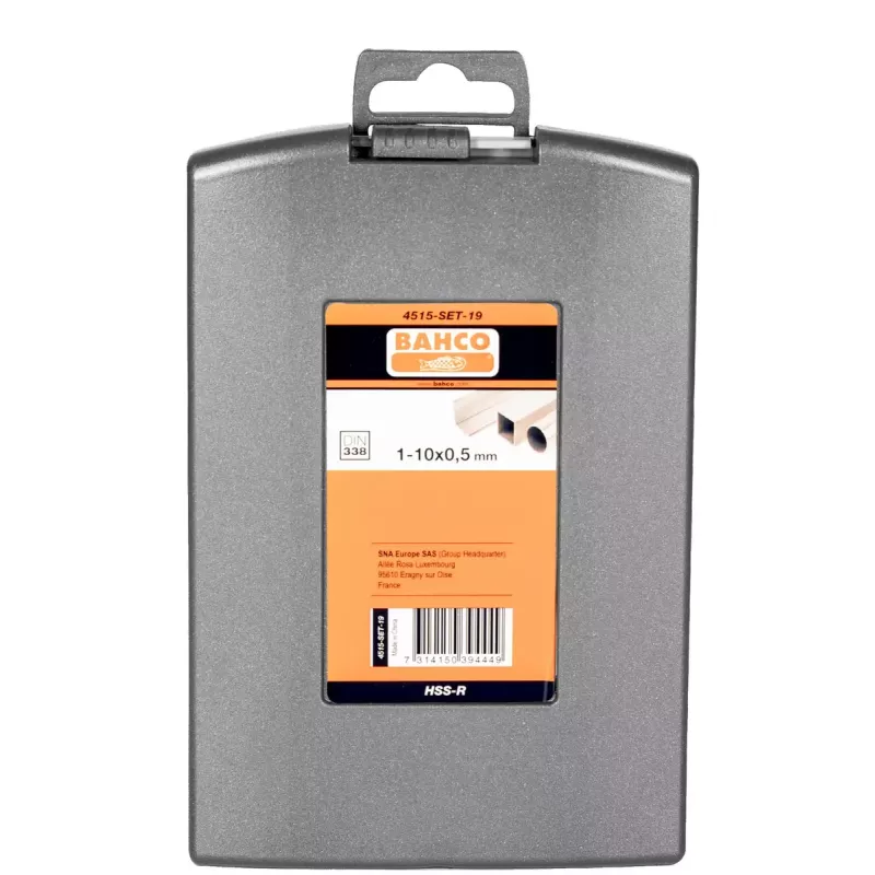 Grąžtas Bahco 4515-SET-19 pakuotės svoris 600 g