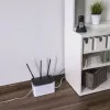 Hama Mini stalviršio/grindų kabelių dėžutė balta
