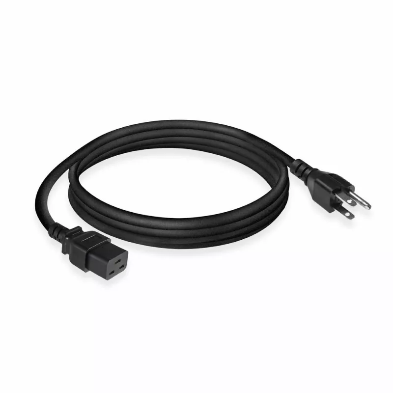 Maitinimo laidas ACT AK5445 juodas 1,8 m C19 jungtis