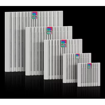 Filtro Rittal SK 3237.300 su plastikiniu korpusu, baltas, 1 vnt., 120 g