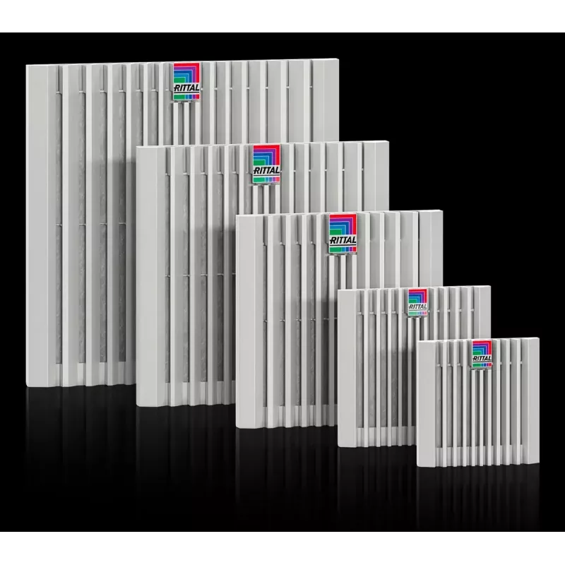 Filtro Rittal SK 3237.300 su plastikiniu korpusu, baltas, 1 vnt., 120 g