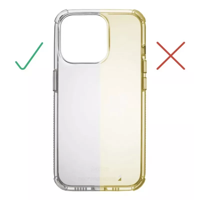 Hama Extreme Protect mobiliojo telefono dėklas 16 cm (6,3 col.) Dangtelis Skaidrus