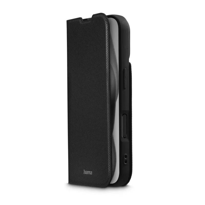 Hama Daily Protect mobiliojo telefono dėklas 15,5 cm (6,1 colio) Folio Juoda