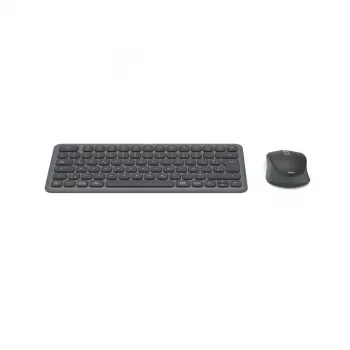 Hama WKM-500 klaviatūra Pelė įtraukta Namams/Biurui RF belaidis + Bluetooth QWERTZ juoda