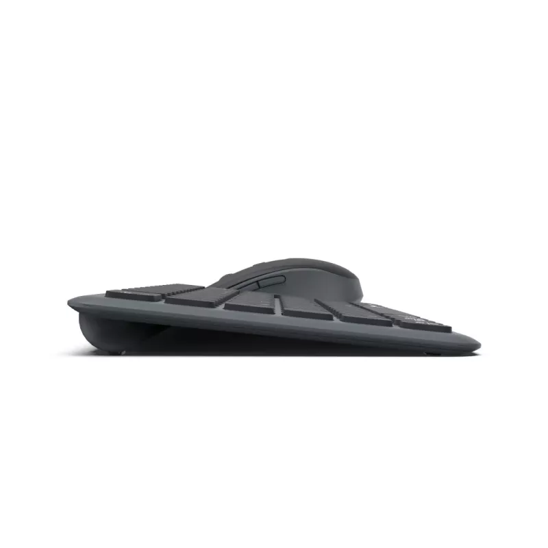 Hama WKM-500 klaviatūra Pelė įtraukta Namams/Biurui RF belaidis + Bluetooth QWERTZ juoda