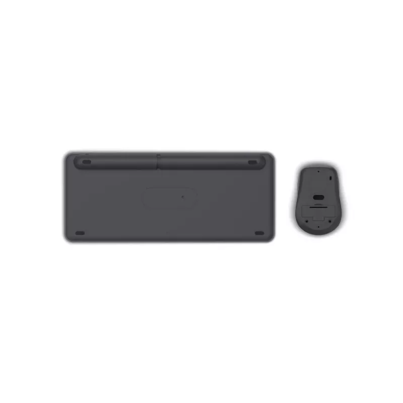 Hama WKM-500 klaviatūra Pelė įtraukta Namams/Biurui RF belaidis + Bluetooth QWERTZ juoda