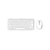 Hama WKM-500 klaviatūra Pridedama pelė Namams USB + RF belaidis + Bluetooth QWERTZ vokiečių Pilka, Balta