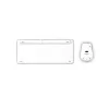 Hama WKM-500 klaviatūra Pridedama pelė Namams USB + RF belaidis + Bluetooth QWERTZ vokiečių Pilka, Balta