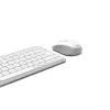 Hama WKM-500 klaviatūra Pridedama pelė Namams USB + RF belaidis + Bluetooth QWERTZ vokiečių Pilka, Balta