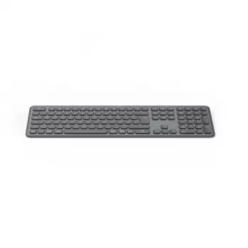 Hama WK-550 klaviatūra Namams/Biurui RF Belaidis + Bluetooth QWERTZ vokiečių Juoda, Tamsiai pilka