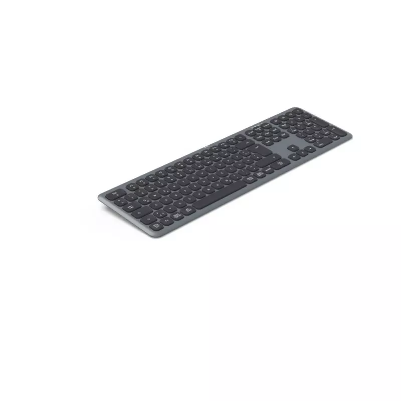 Hama WK-550 klaviatūra Namams/Biurui RF Belaidis + Bluetooth QWERTZ vokiečių Juoda, Tamsiai pilka