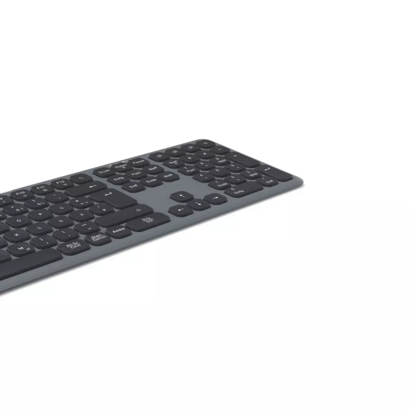 Hama WK-550 klaviatūra Namams/Biurui RF Belaidis + Bluetooth QWERTZ vokiečių Juoda, Tamsiai pilka